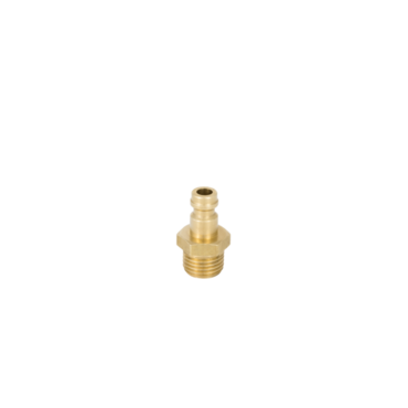 Plug Fixx Lok type 21, open outlet, for one-way shut-off valve, Brass, male thread BSP